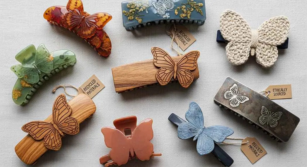 Sustainable and Ethical Butterfly Clip Options